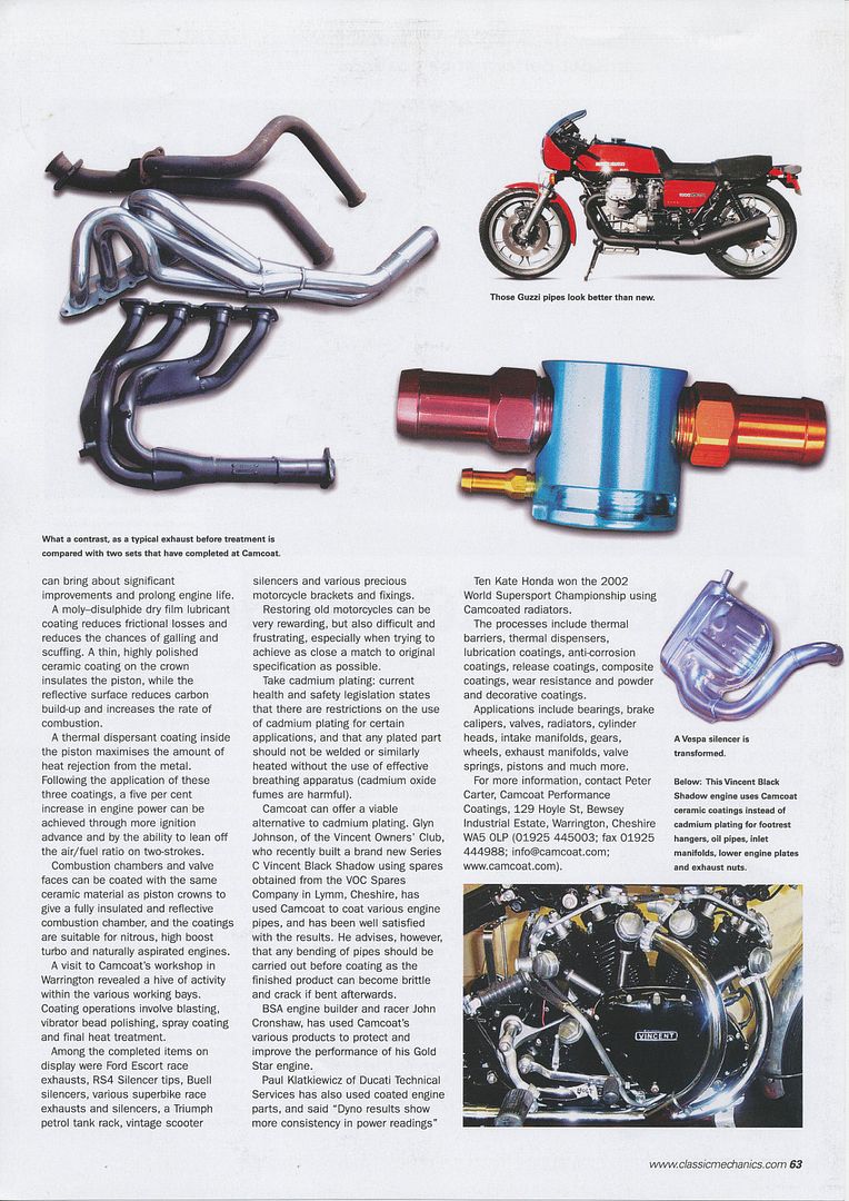 Cadmium Plating alternative? The 'E' Type Forum